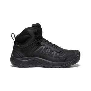 Men's Reno Waterproof Mid (Soft Toe) - Black/Black, 7